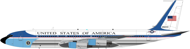 AIR FORCE ONE - Openclipart