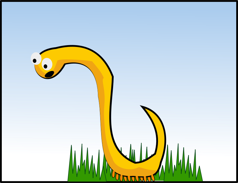 Yellow worm