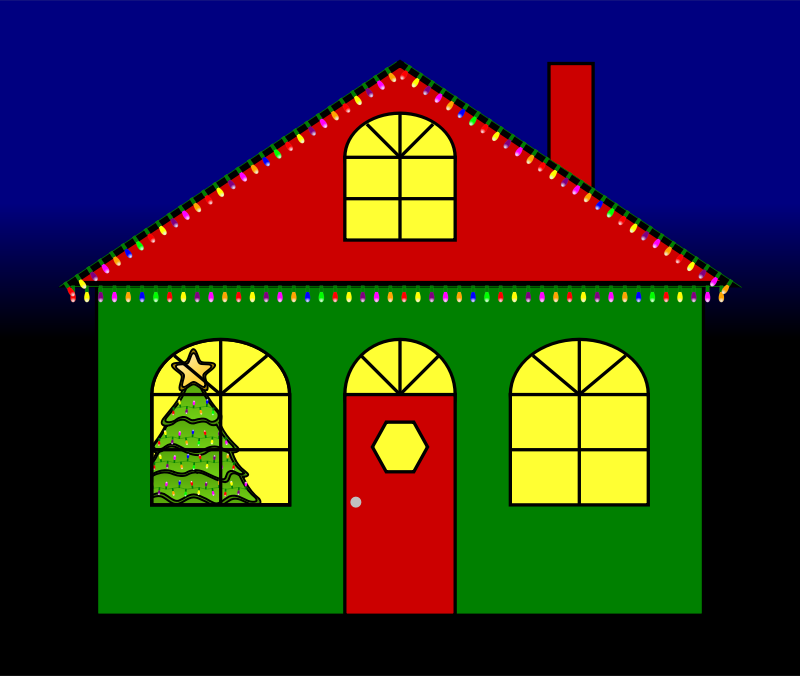 animated christmas lights png