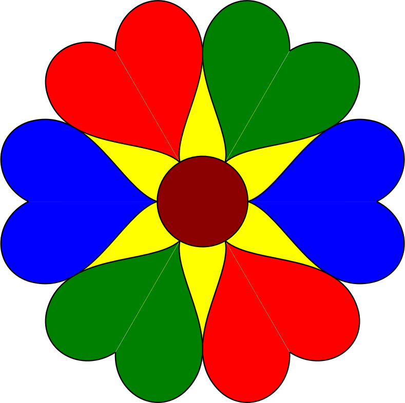 Six Heart Flower