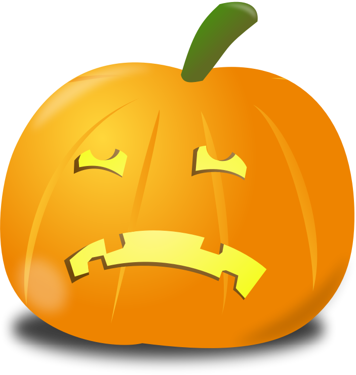 Sad pumpkin