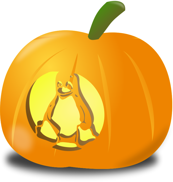 Tux pumpkin