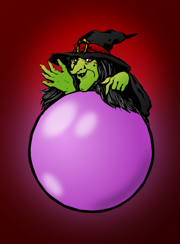 Colored: Crystal ball