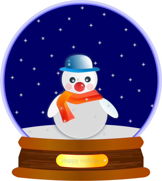 Animated Snow Globe