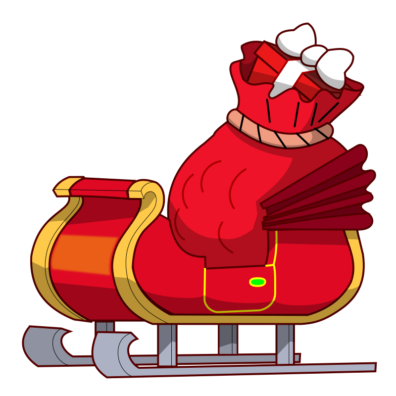 Sleigh of Santa Claus