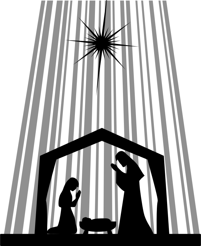 Nativity Silhouette