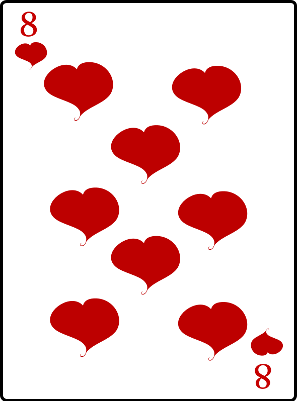 8 of Hearts