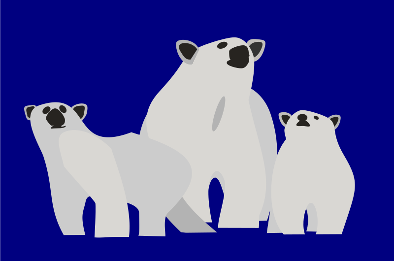 3 polarbears