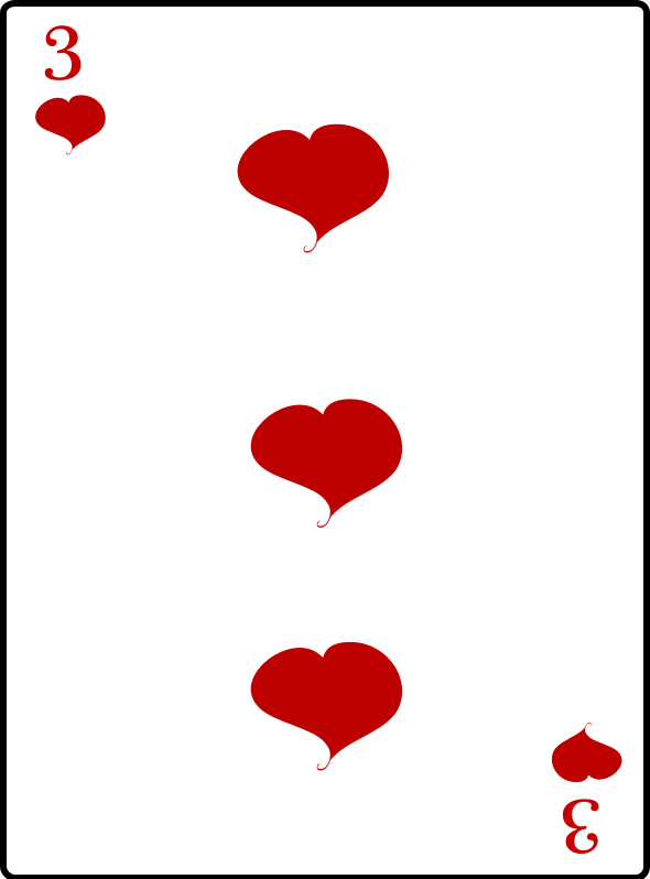 3 of Hearts