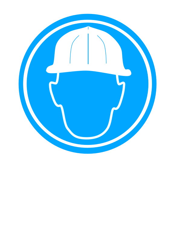 Hard hat sign