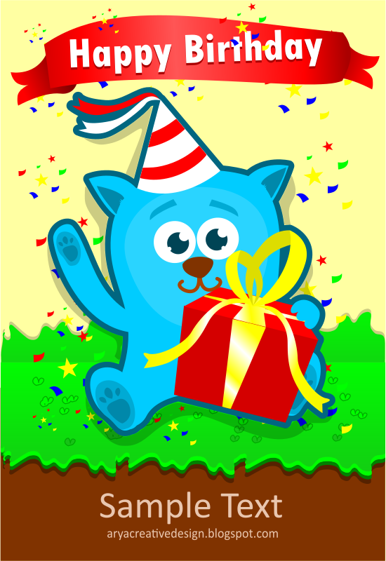 Card birthday template