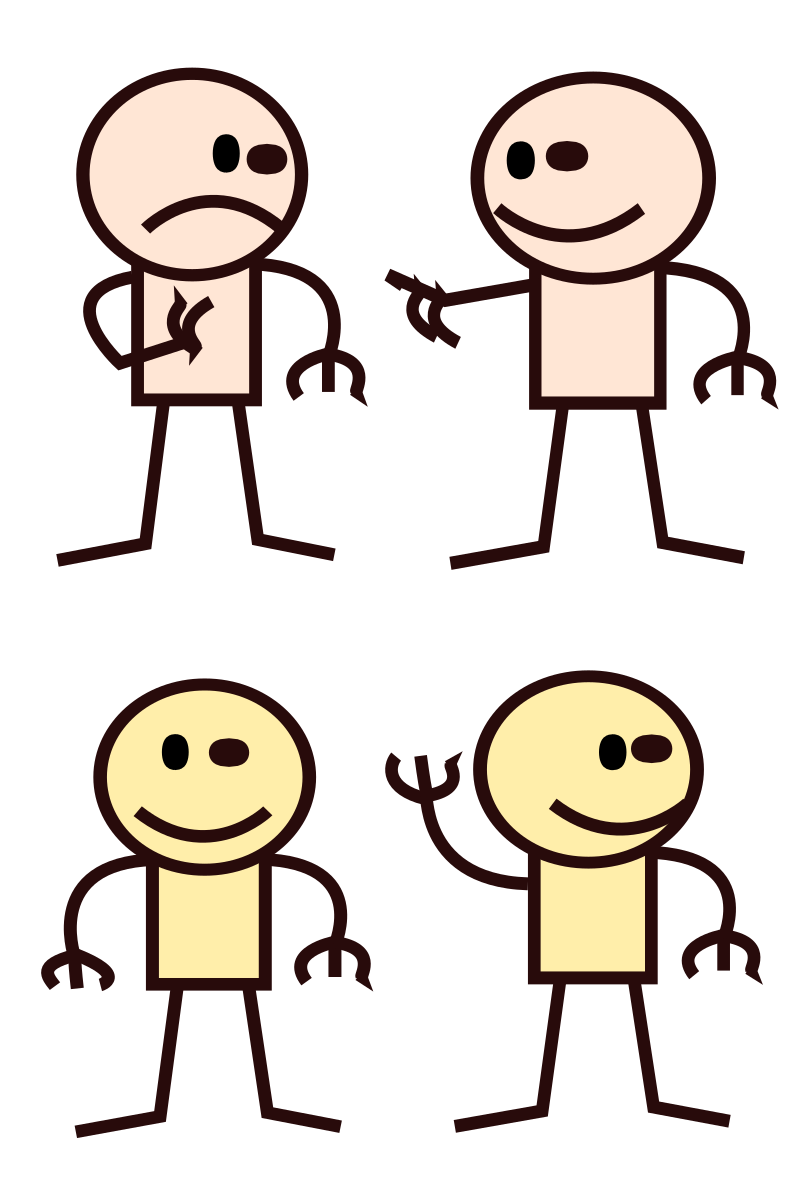 Stick men