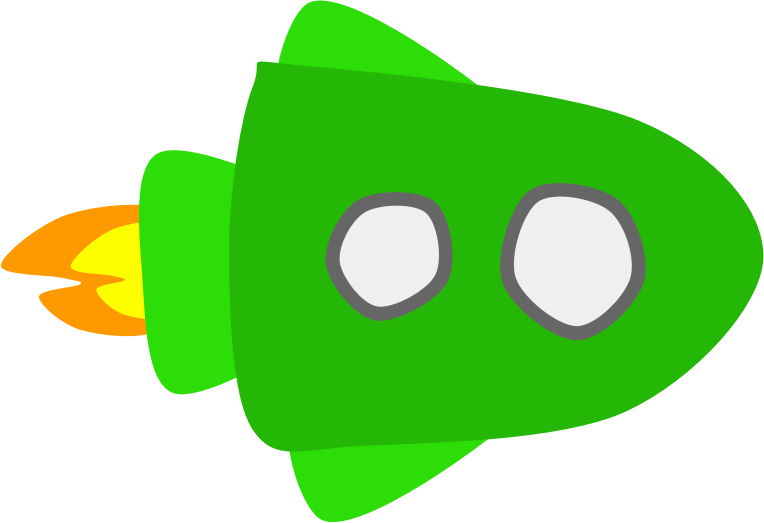 Green Spaceship