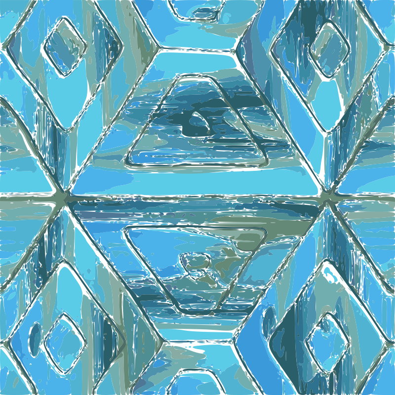 Turquoise Tile Pattern