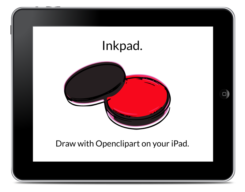 Draw with Openclipart on your iPad using Inkpad.