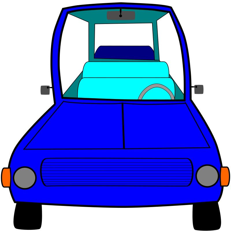 Cartoon car