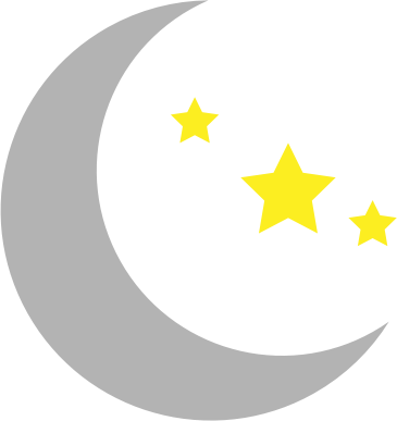 Moon and Stars