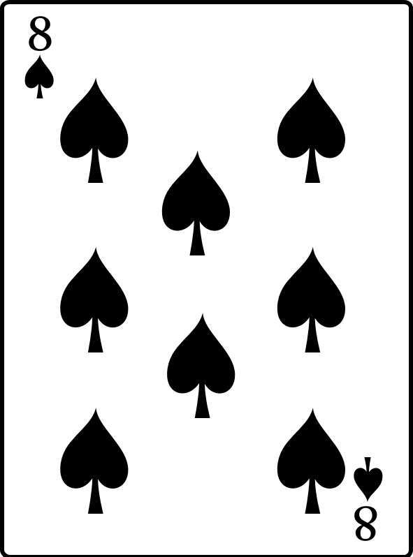 8 of Spades