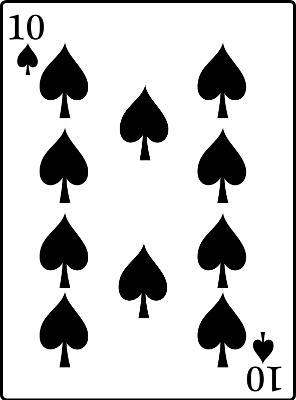 10 of Spades