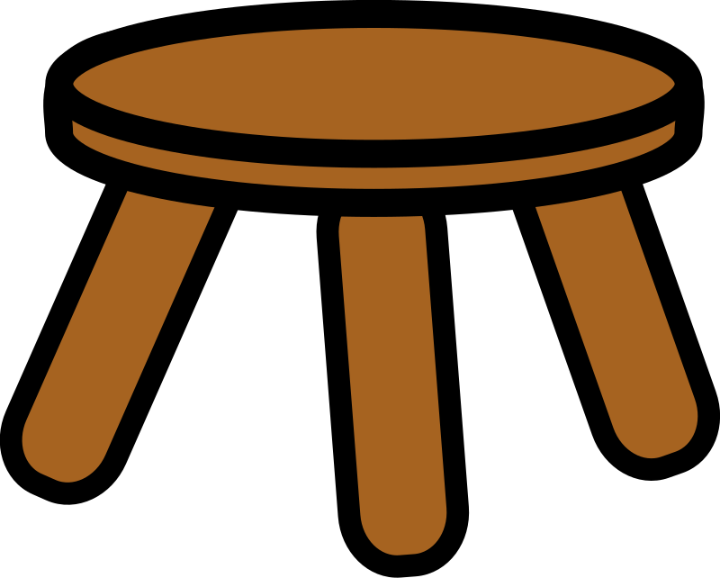 wooden stool