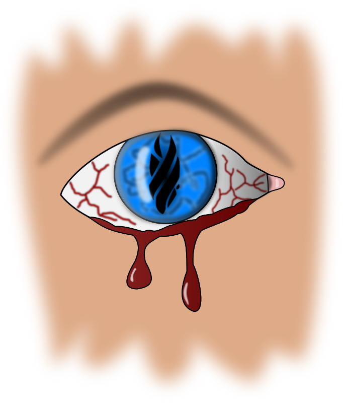 Bleeding Eye Openclipart