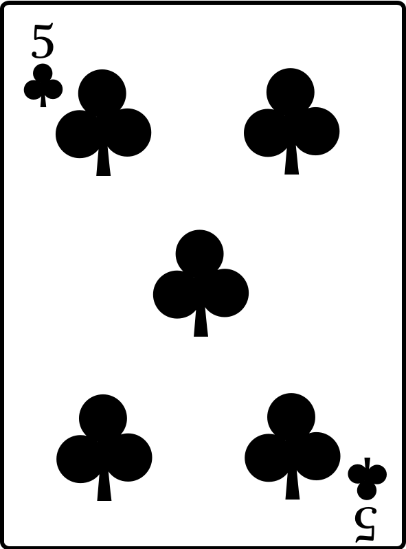 5 of Clubs