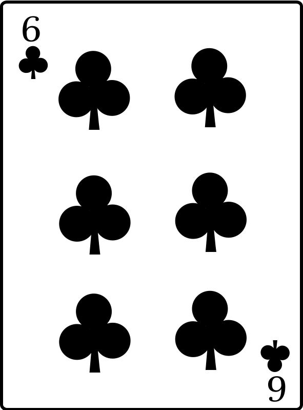 6 of Clubs