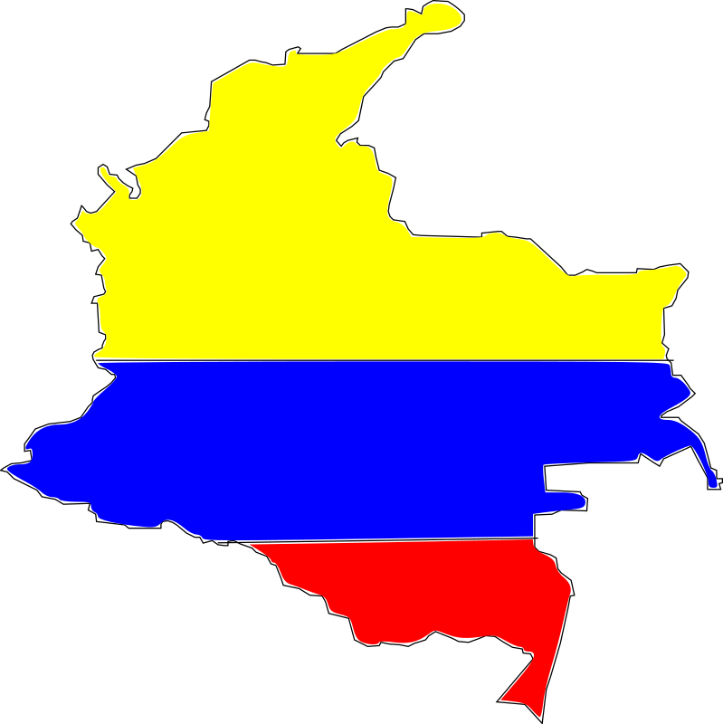 imagen colombia mapa