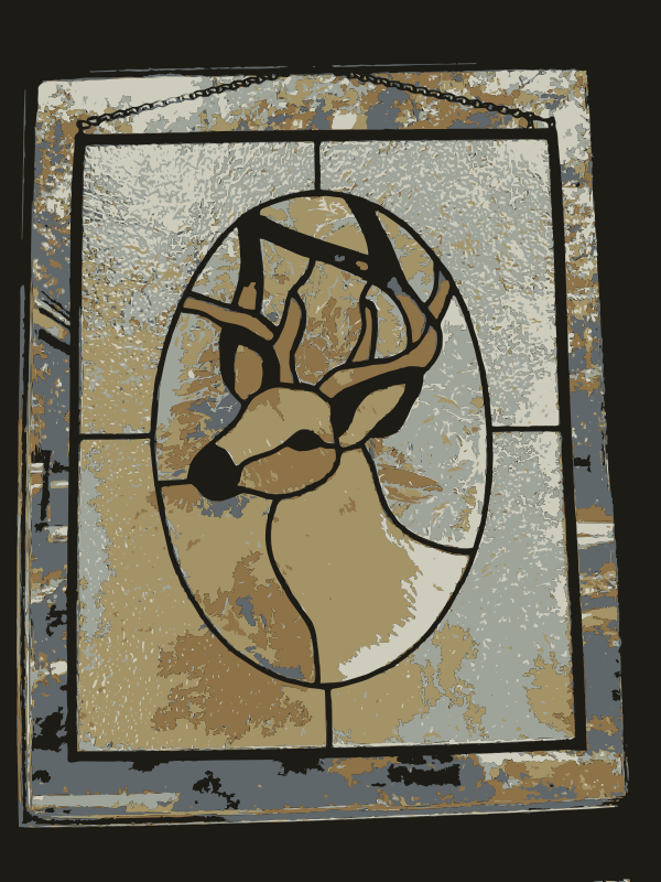 REQUEST: Deer Stained Glass