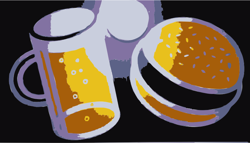 REQUEST: Beer and Hamburger