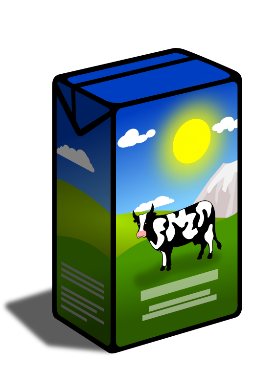 Milk Carton - Openclipart
