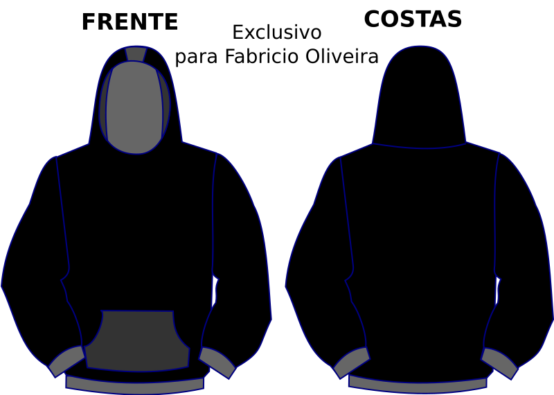 Hoodie template