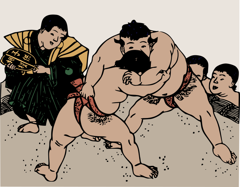 Old Sumo Wrestlers