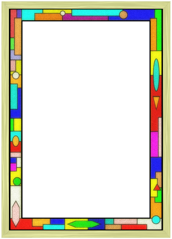 Stained Glass Border 02 Openclipart