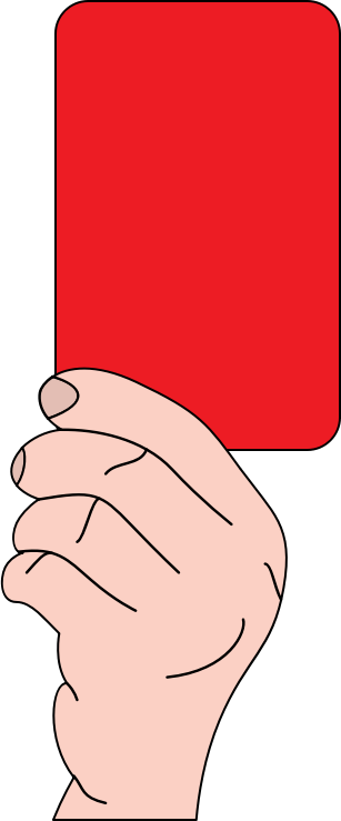 red card clip art