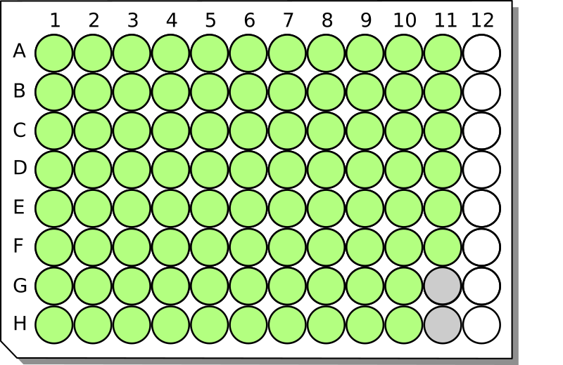 96 well Microplate