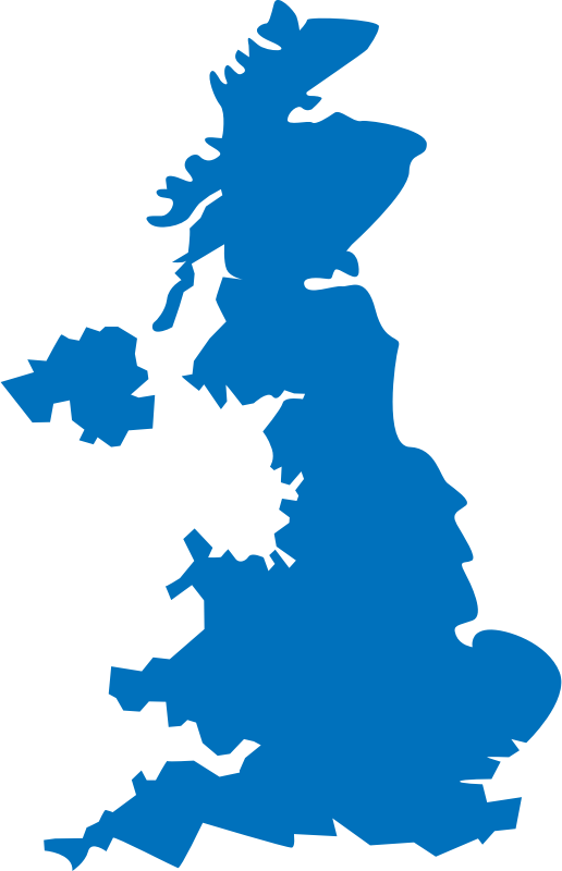 United Kingdom map