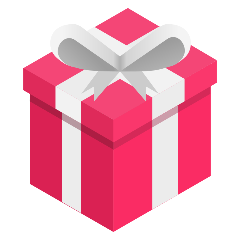 Gift Box Png Vector - storeidpelajaran