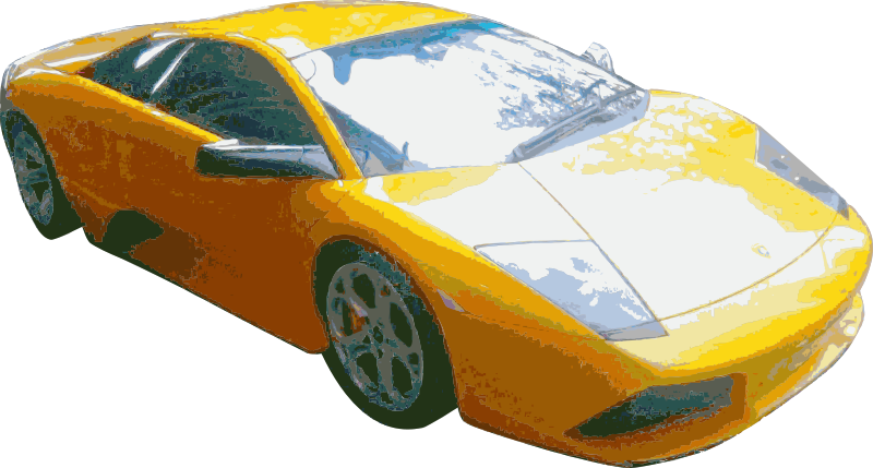 Sports Car Cutout