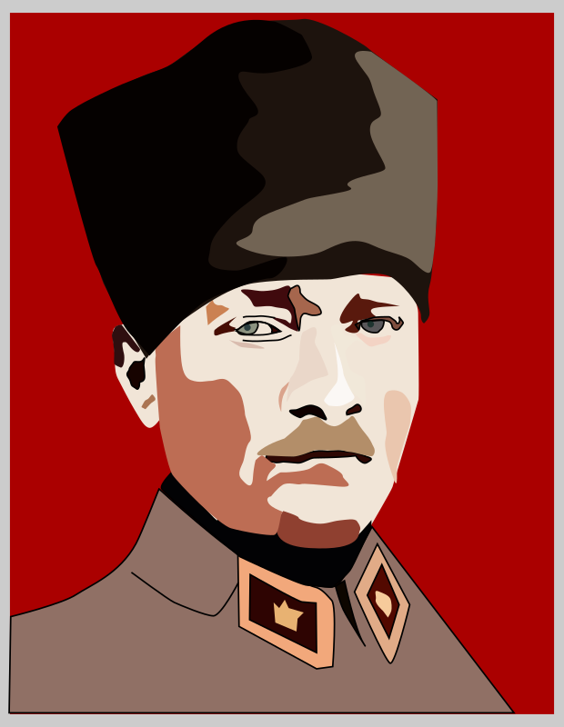 Mustafa Kemal Ataturk (Gazi) Portrait