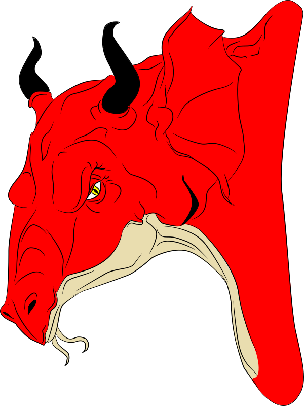 Red Dragon Head