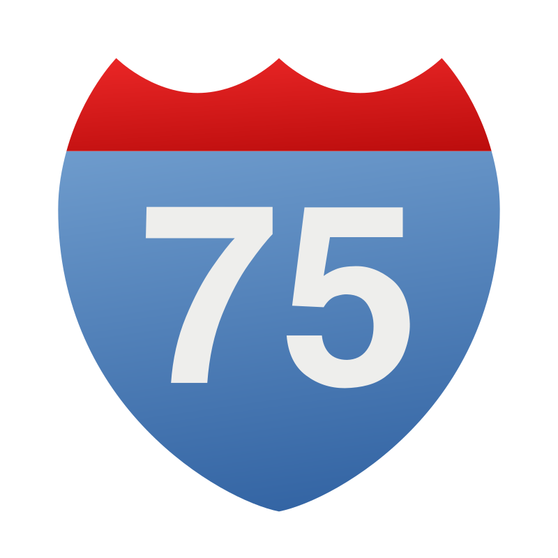 Interstate 75 icon