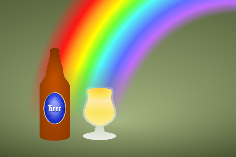 beer+rainbow