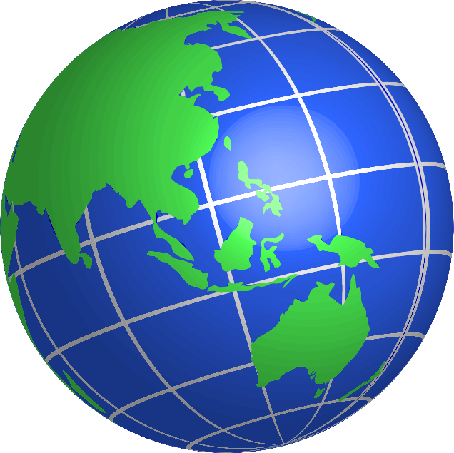 Oceania World Globe