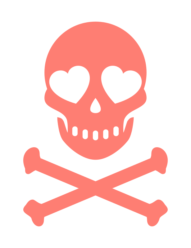 a fancy skull