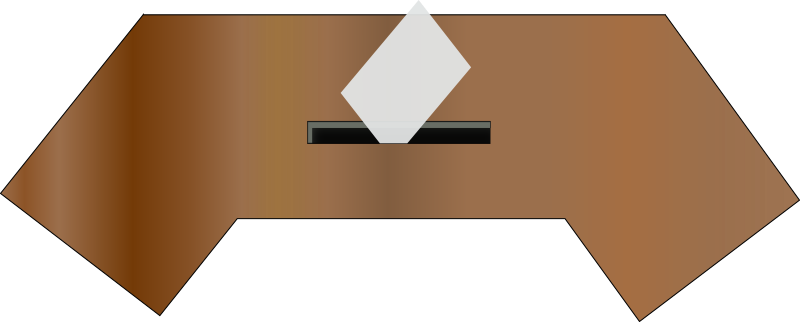 Ballot box front