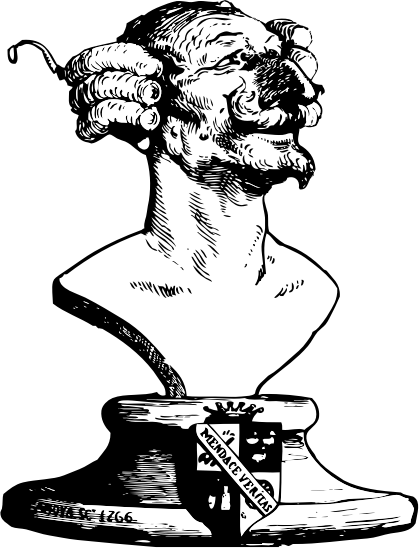 The bust of Baron von Munchausen