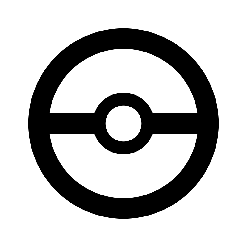 Circle Icon Monochrome