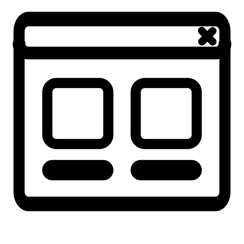 mono view icon