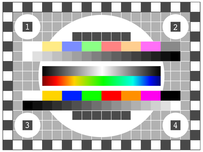 TV Test Screen